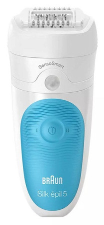 Епілятор Braun Silk Epil 5 SES-5-610 блакитний Киев - изображение 1