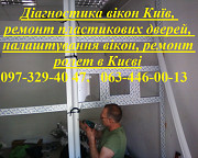 Діагностика вікон Київ, ремонт пластикових дверей, налаштування вікон, ремонт ролет в Києві Киев