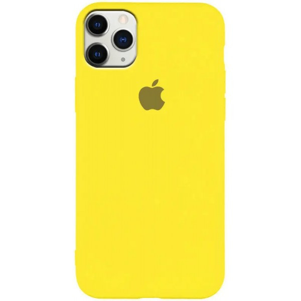 Apple Silicone Case iPhone 11 Pro Max Neon Yellow (Код товару:16287) Харьков - изображение 1