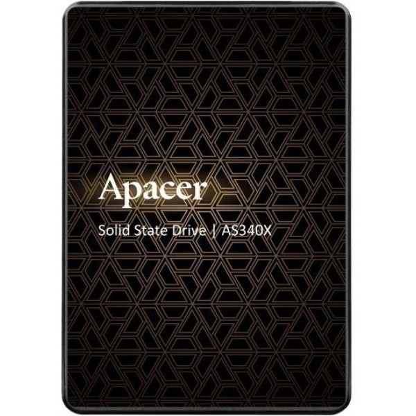 Накопичувач SSD 240GB Apacer AS340X 2.5 SATAIII TLC (AP240GAS340XC-1) (Код товару:34692) Харьков - изображение 1