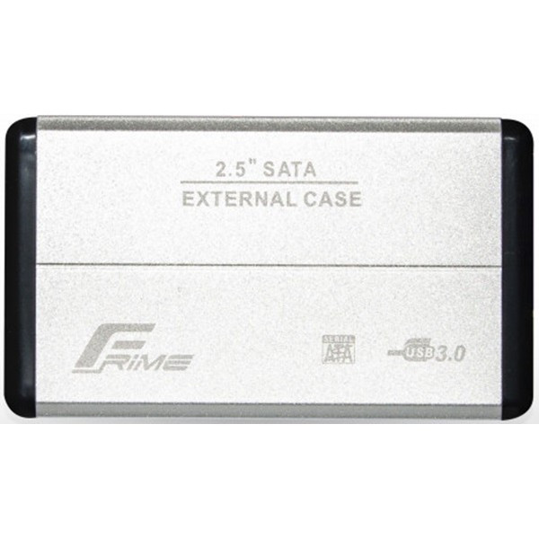 Зовнішня кишеня Frime SATA HDD/SSD 2.5 USB 3.0 Metal Silver (FHE21.25U30) (Код товару:32733) Харьков - изображение 1