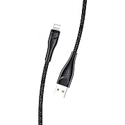 Кабель Usams U41 Braided USB to Lightning 2A 3m Black (Код товару:34891) Харьков