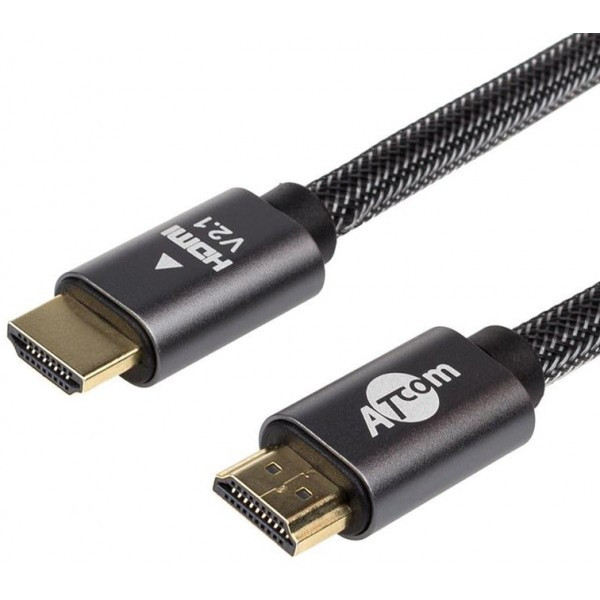 Кабель Atcom Premium HDMI-HDMI V 2.1 (M/M) 15 м Black (AT23715) (Код товару:34974) Харьков - изображение 1