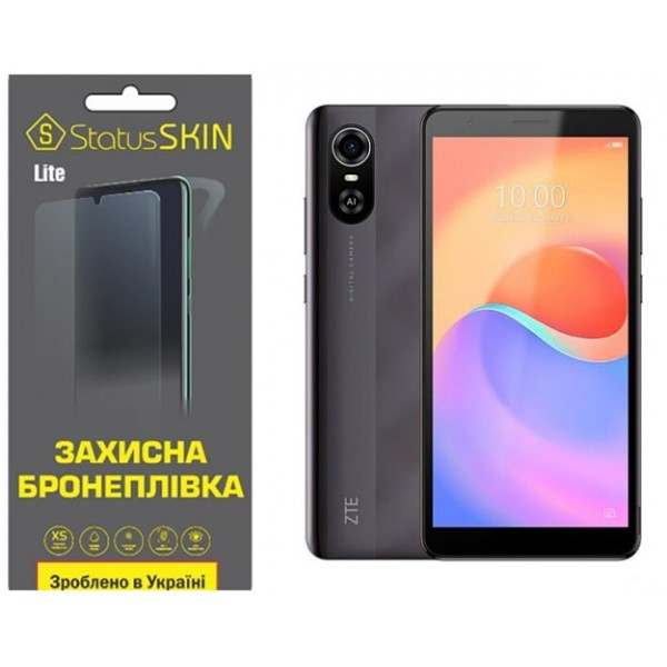 Поліуретанова плівка StatusSKIN Lite для ZTE Blade A31 Plus Глянцева (Код товару:35096) Харьков - изображение 1