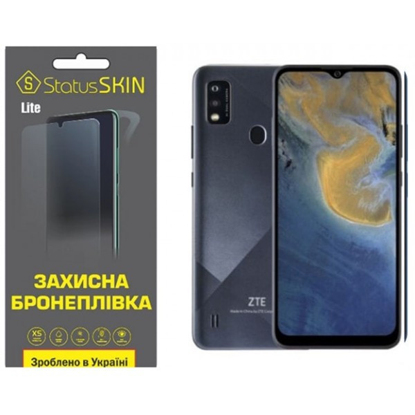 Поліуретанова плівка StatusSKIN Lite для ZTE Blade A51 Глянцева (Код товару:35204) Харьков - изображение 1