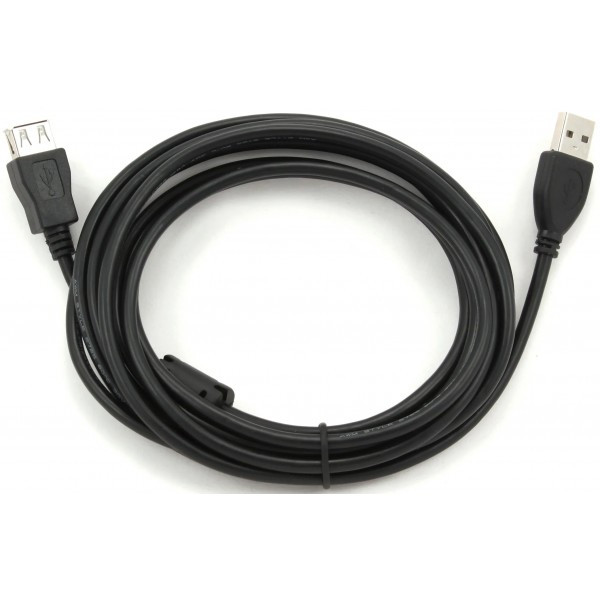 USB подовжувач Cablexpert CCF-USB2-AMAF-15 USB 2.0 AM/AF 4.5 м Black (Код товару:35079) Харьков - изображение 1