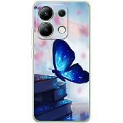 Чохол BoxFace для Xiaomi Redmi Note 13 4G Blue Butterfly (Код товару:35238) Харьков