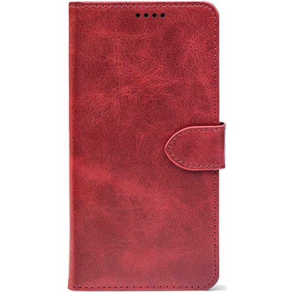 Чохол-книжка Crazy Horse Clasic для Xiaomi Redmi Note 13 4G Red Wine (Front) (Код товару:35249) Харьков - изображение 1