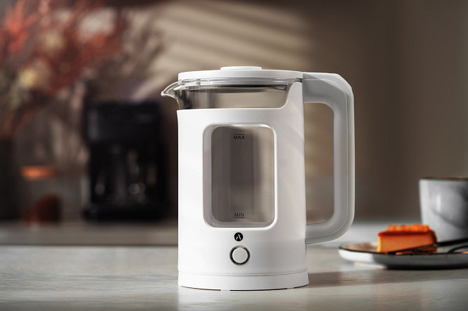 Электрочайник Ardesto EKL-T31GW 1.5 л белый Киев - изображение 1