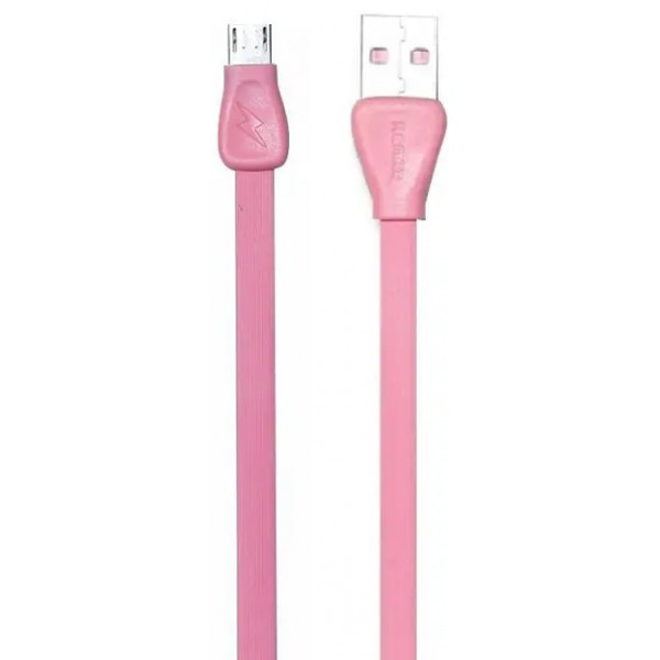 Кабель Remax RC-028m USB to Micro 1m Pink (Код товару:35225) Харьков - изображение 1