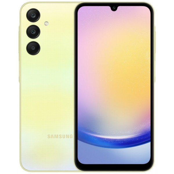 Смартфон Samsung Galaxy A25 A256E-DSN 6/128GB Yellow (SM-A256BZYD) EU (Код товару:35349) Харьков - изображение 1