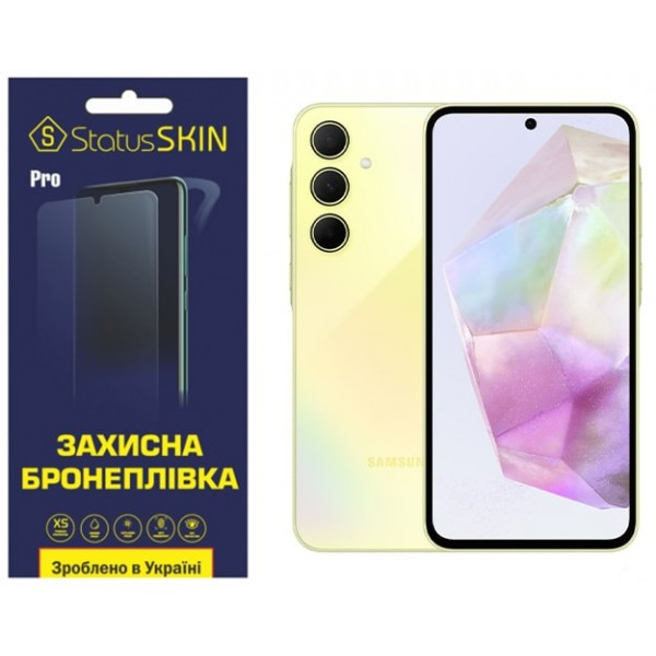 Поліуретанова плівка StatusSKIN Pro для Samsung A35 5G A356 Глянцева (Код товару:35392) Харьков - изображение 1