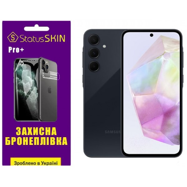 Поліуретанова плівка StatusSKIN Pro+ для Samsung A35 5G A356 Глянцева (Код товару:35394) Харьков - изображение 1