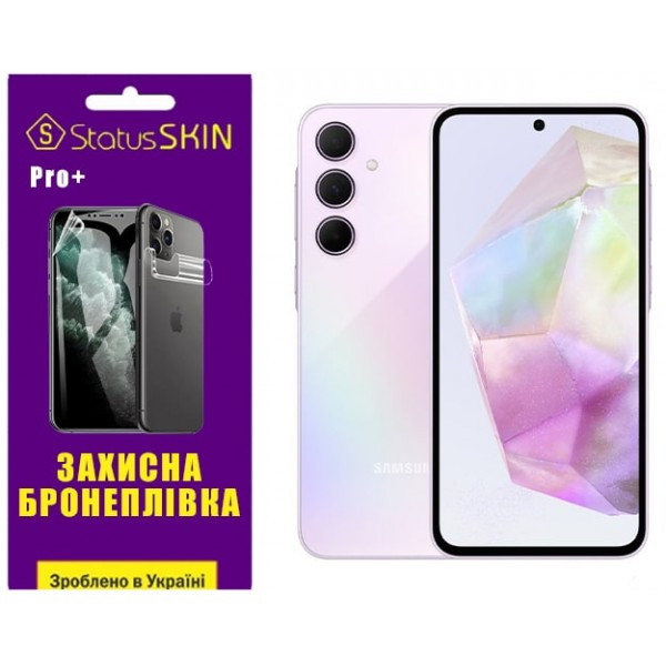 Поліуретанова плівка StatusSKIN Pro+ для Samsung A35 5G A356 Матова (Код товару:35395) Харьков - изображение 1