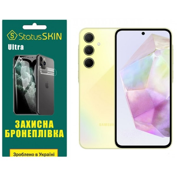 Поліуретанова плівка StatusSKIN Ultra для Samsung A35 5G A356 Глянцева (Код товару:35396) Харьков - изображение 1