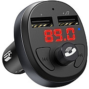 FM-трансмітер Hoco E41 In-car audio wireless Black (Код товару:35550) Харьков