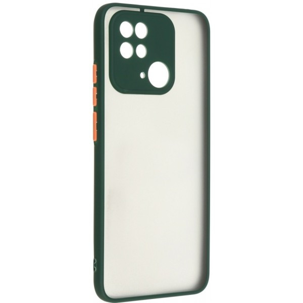 Панель ArmorStandart Frosted Matte для Xiaomi Redmi 10C/Poco C40 Dark Green (Код товару:35639) Харьков - изображение 1