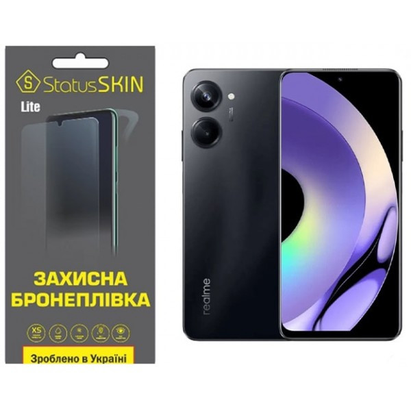 Поліуретанова плівка StatusSKIN Lite для Realme 10 Pro Глянцева (Код товару:35633) Харьков - изображение 1