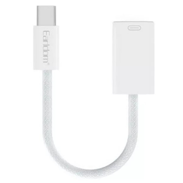 Адаптер Earldom ET-OT100 OTG USB-C to 8-Pin White (Код товару:35683) Харьков - изображение 1