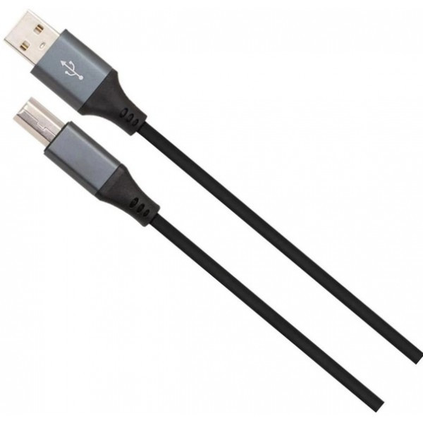 Кабель для принтера Cablexpert USB to USB AM/BM 3м преміум Black (CCBP-USB2-AMBM-10) (Код товару:356 Харьков - изображение 1