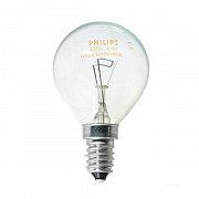 Лампа накаливания Р45 40Вт Е14 шар прозрачная PHILIPS Київ