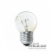 Лампа накаливания P45 60Вт Е27 шар прозрачная PHILIPS Київ