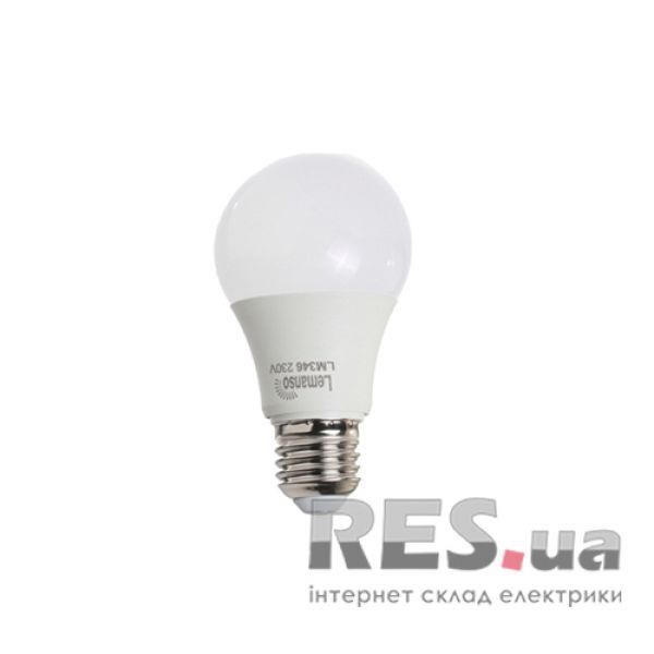 Лампа светодиодная A60. 6W. E27. 4500K (мат) LM348 Lemanso Київ - изображение 1