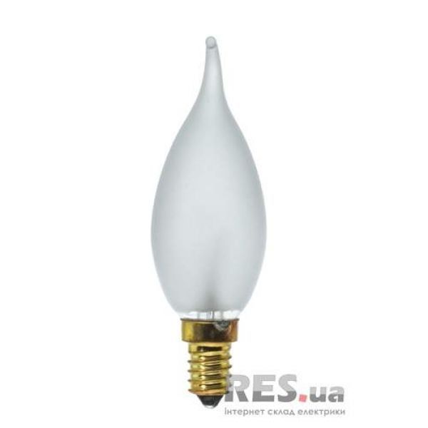 Лампа свеча на ветру BXS35 40Вт E14 матовая PHILIPS Київ - изображение 1