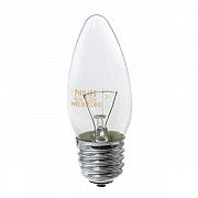Лампа накаливания B35 40Вт Е27 свеча прозрачная PHILIPS Київ