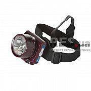 Фонарь YJ-1829-5 налобный 5LED 2 режима 220VAC Київ