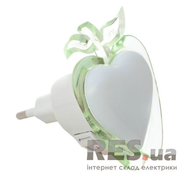 Ночник NL3 Яблоко 3LED зеленый Lemanso Київ - изображение 1
