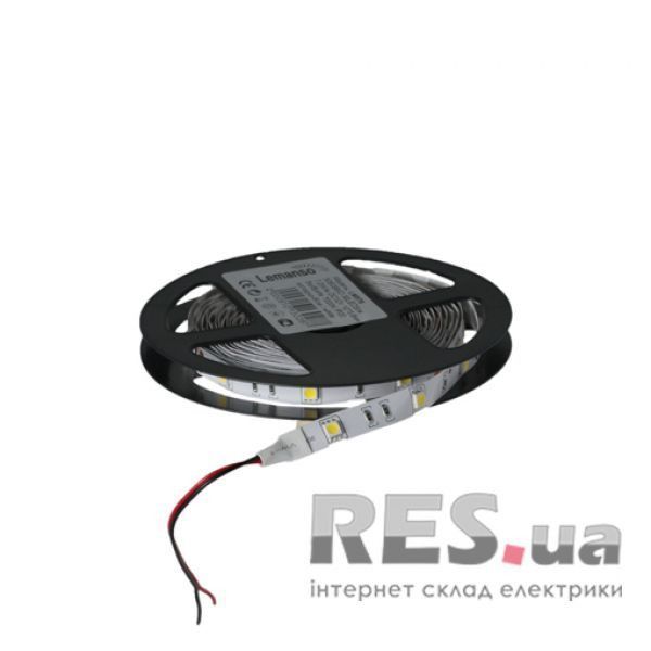 Лента светодиодная LM576 5050/30/12V/IP20 холодный белый цвет Lemanso Київ - изображение 1