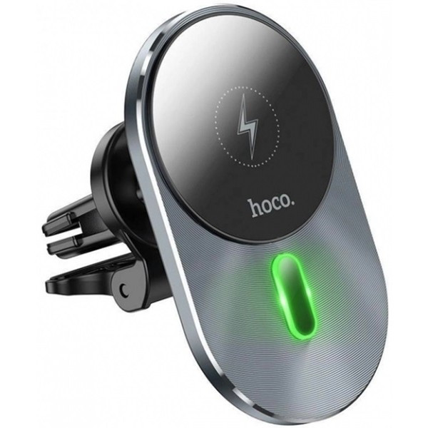 Автомобільний тримач HOCO CA91 Magic magnetic wireless fast charging Gray (Код товару:35927) Харьков - изображение 1