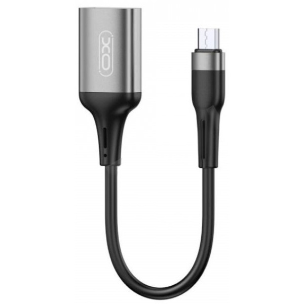 Адаптер XO NB201 OTG USB to Micro speed 480Mbp Black (Код товару:35833) Харьков - изображение 1