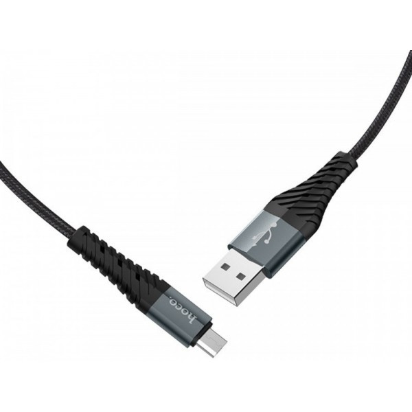 Кабель Hoco X38 Cool USB to Micro 3A 1m Black (Код товару:35836) Харьков - изображение 1