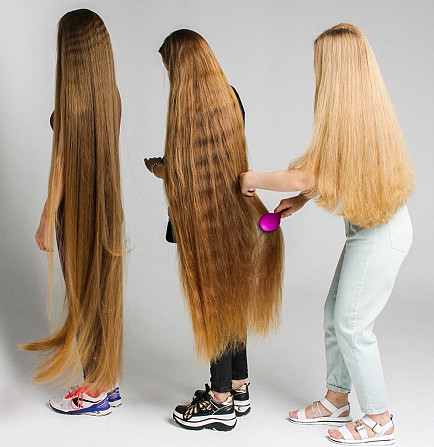 Купуємо волосся у Дніпрі від 35 см Безкоштовна зачіска в салоні краси Вайбер 0961002722 Днепр - изображение 1