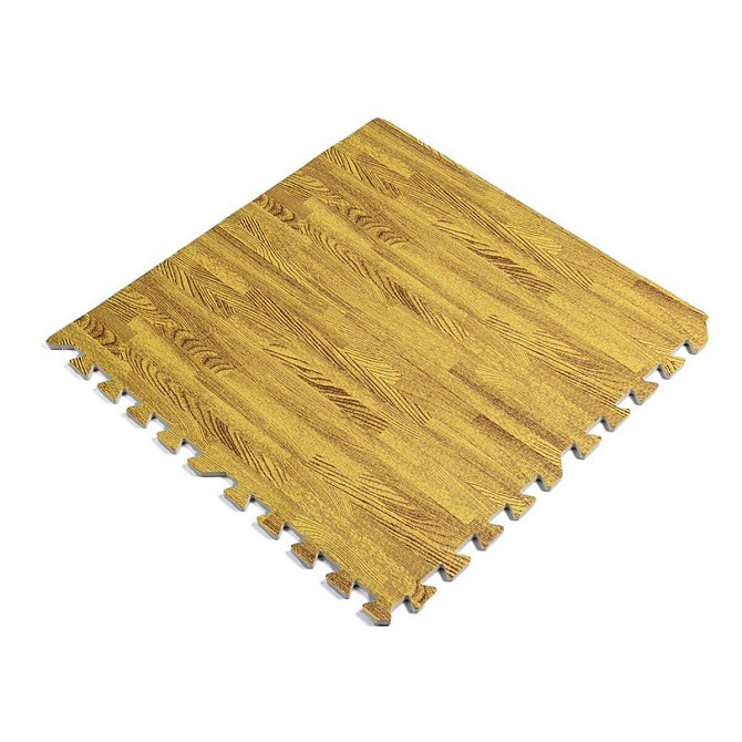 Підлога пазл - модульне підлогове покриття 600x600x10мм жовте дерево (МР7) SW-00000210 Київ - изображение 1