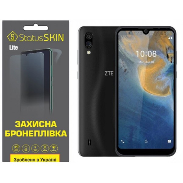 Поліуретанова плівка StatusSKIN Lite для ZTE Blade A51 Lite Глянцева (Код товару:36210) Харьков - изображение 1