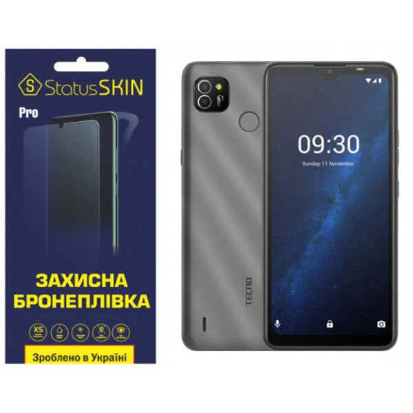 Поліуретанова плівка StatusSKIN Pro для Tecno Pop 4 LTE (BC1s) Глянцева (Код товару:36063) Харьков - изображение 1