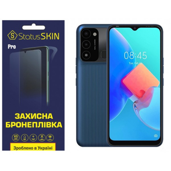 Поліуретанова плівка StatusSKIN Pro для Tecno Spark Go 2022 (KG5m) Глянцева (Код товару:36100) Харьков - изображение 1