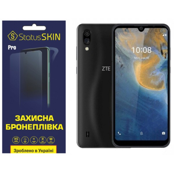 Поліуретанова плівка StatusSKIN Pro для ZTE Blade A51 Lite Глянцева (Код товару:36212) Харьков - изображение 1