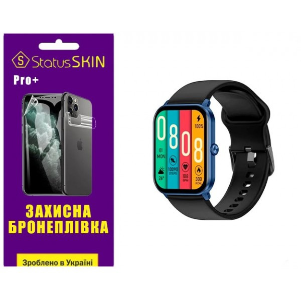 Поліуретанова плівка StatusSKIN Pro+ для Kieslect Calling Watch KS Mini Глянцева (Код товару:36055) Харьков - изображение 1