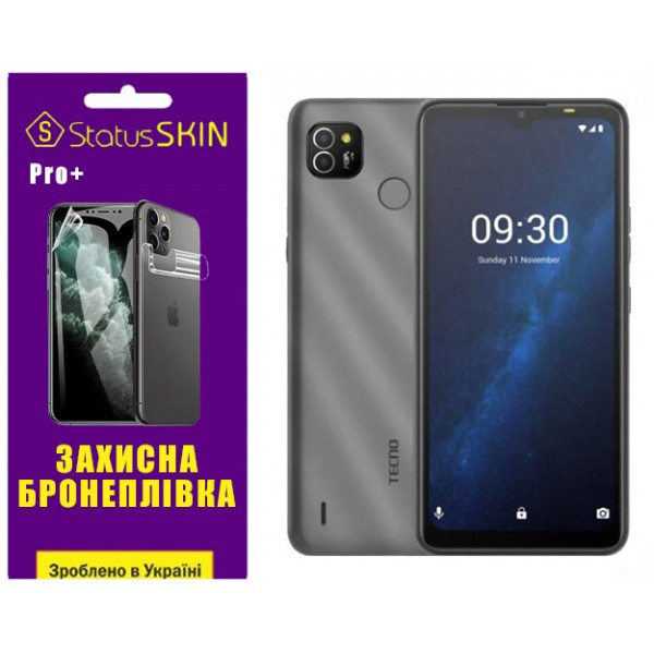 Поліуретанова плівка StatusSKIN Pro+ для Tecno Pop 4 LTE (BC1s) Глянцева (Код товару:36065) Харьков - изображение 1