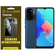 Поліуретанова плівка StatusSKIN Titanium для Tecno Spark Go 2022 (KG5m) Глянцева (Код товару:36105) Харьков