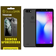 Поліуретанова плівка StatusSKIN Titanium для Tecno Pop 2F Глянцева (Код товару:36158) Харьков