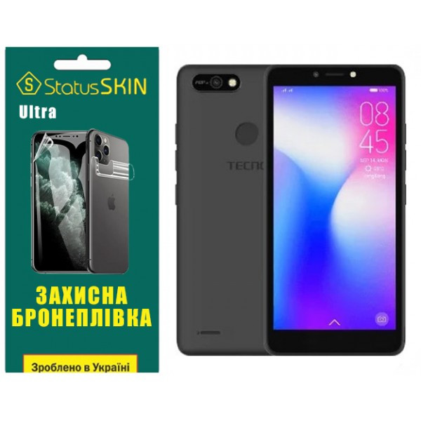 Поліуретанова плівка StatusSKIN Ultra для Tecno Pop 2F Глянцева (Код товару:36157) Харьков - изображение 1