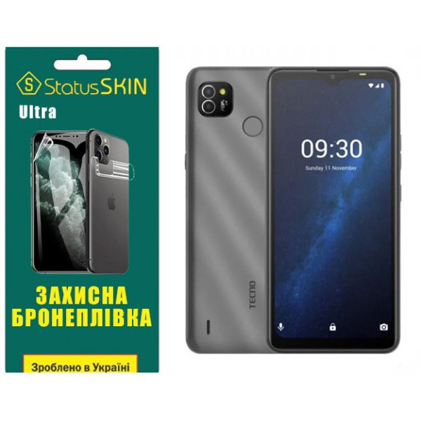 Поліуретанова плівка StatusSKIN Ultra для Tecno Pop 4 LTE (BC1s) Глянцева (Код товару:36067) Харьков - изображение 1