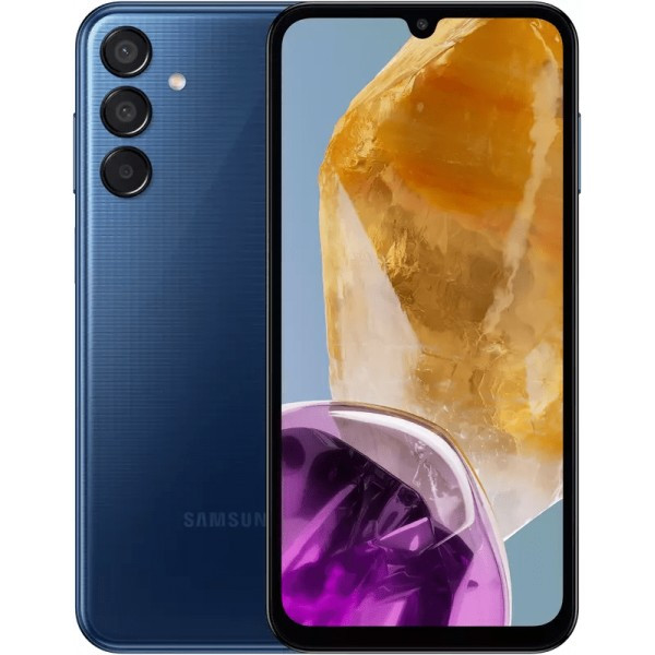 Смартфон Samsung Galaxy M15 5G M156B 4/128GB Dark Blue (SM-M156BDBUEUC) UA (Код товару:35551) Харьков - изображение 1