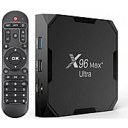 Romsat ТВ-приставка Smart TV X96 MAX+ Ultra 4/32GB Android TV (905x4) Black (Код товару:36170) Харьков