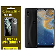 Поліуретанова плівка StatusSKIN Titanium для ZTE Blade A51 Lite Глянцева (Код товару:36217) Харьков